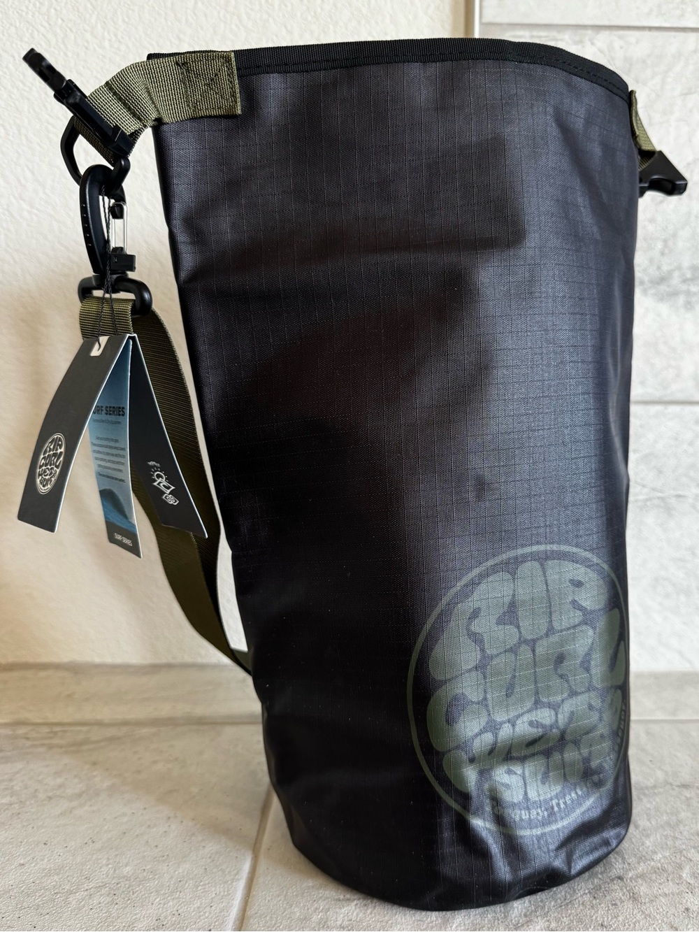 NWT Rip Curl Surf Series 5 Liters Barrel Bag Ripstop Dry Bag Surfing Waterman